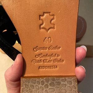 Pasha Jeweled Rhinestone flip flops sandals